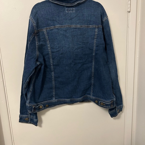 Ava & Viv Dark Blue Denim Jacket - Picture 2 of 3